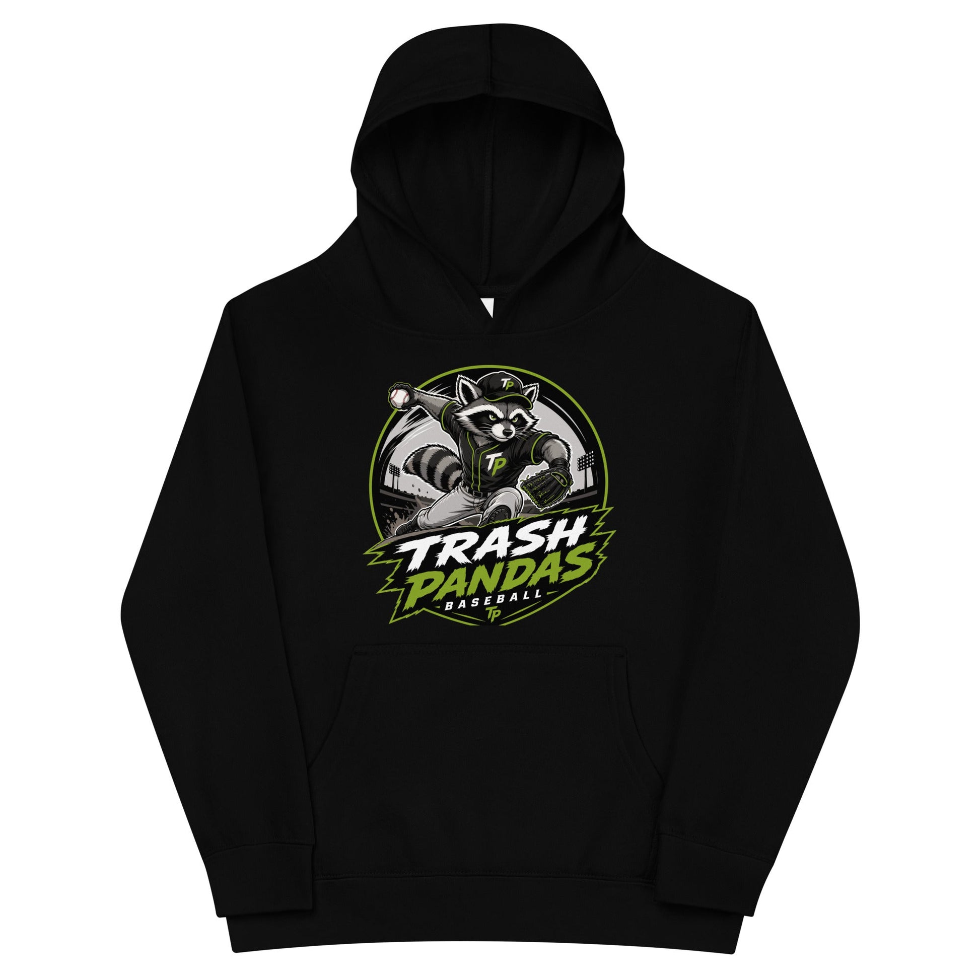 Performance | Youth Hoodie | Trash Pandas Baseball Organization | Vanguard Logo