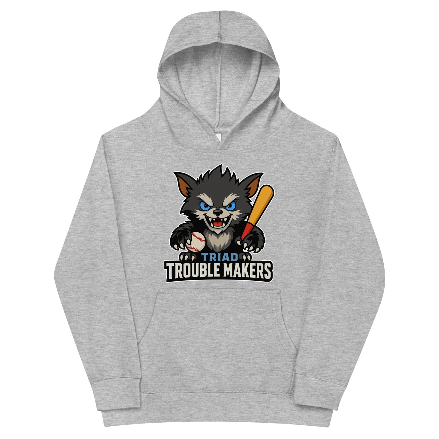 Performance | Youth Hoodie | Triad Troublemakers | Mascot Logo