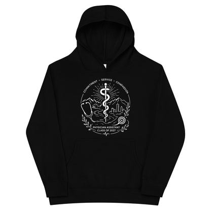 Performance | Youth Hoodie | Trine PA program | Crest Logo