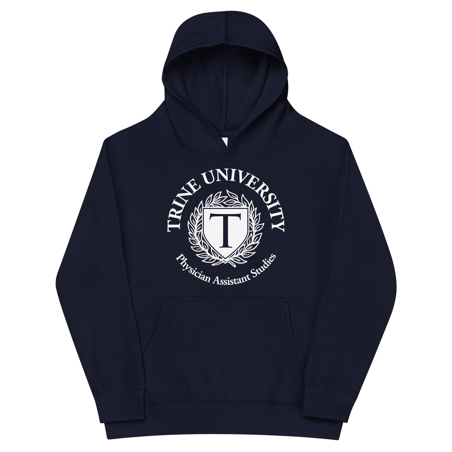 Performance | Youth Hoodie | Trine PA program | Emblem Logo