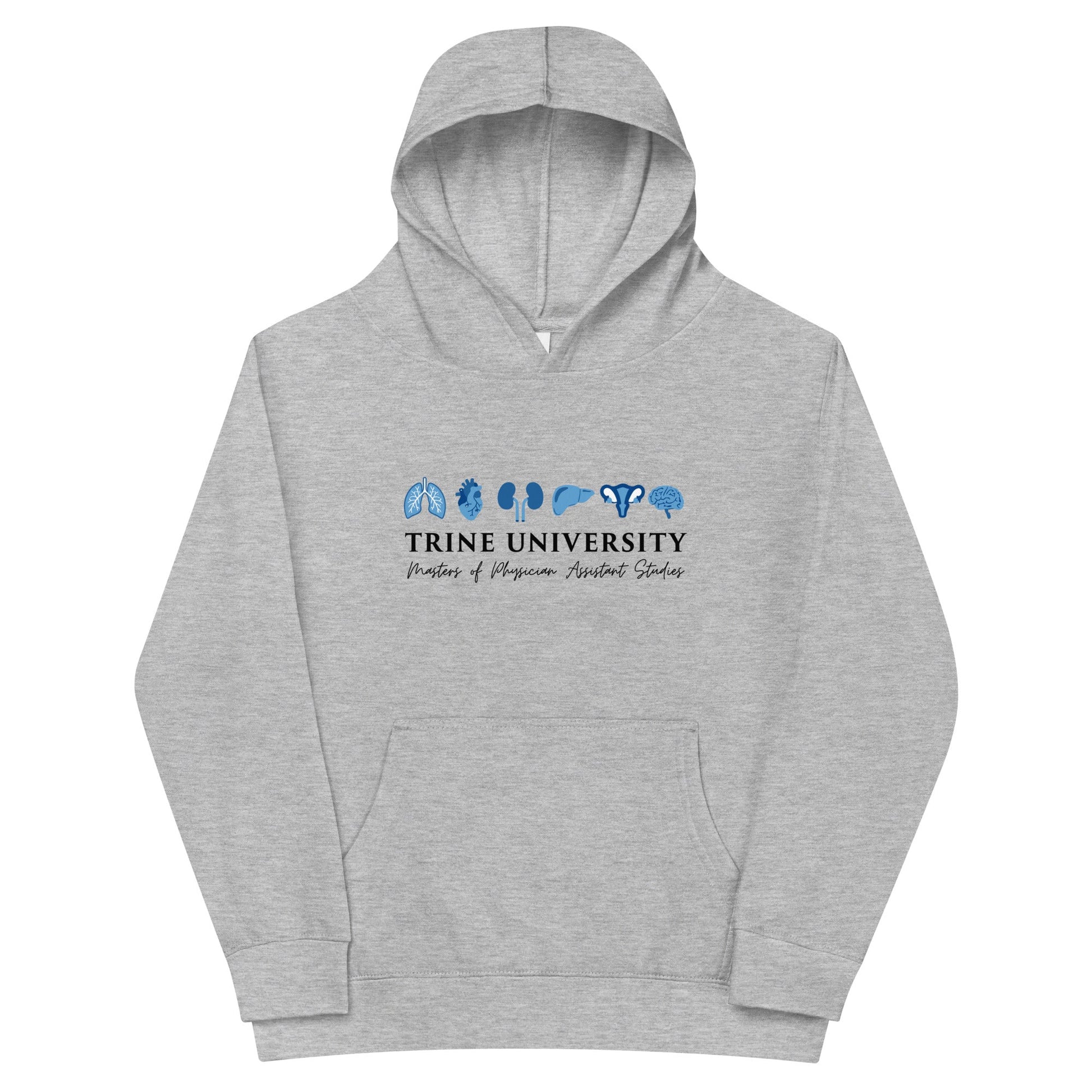 Performance | Youth Hoodie | Trine PA program | Modern Script Logo