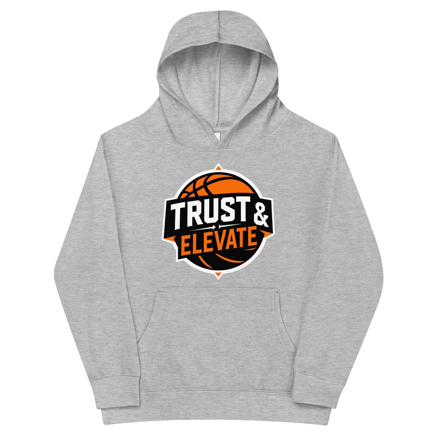 Performance | Youth Hoodie | Trust & Elevate | Athletic Logo