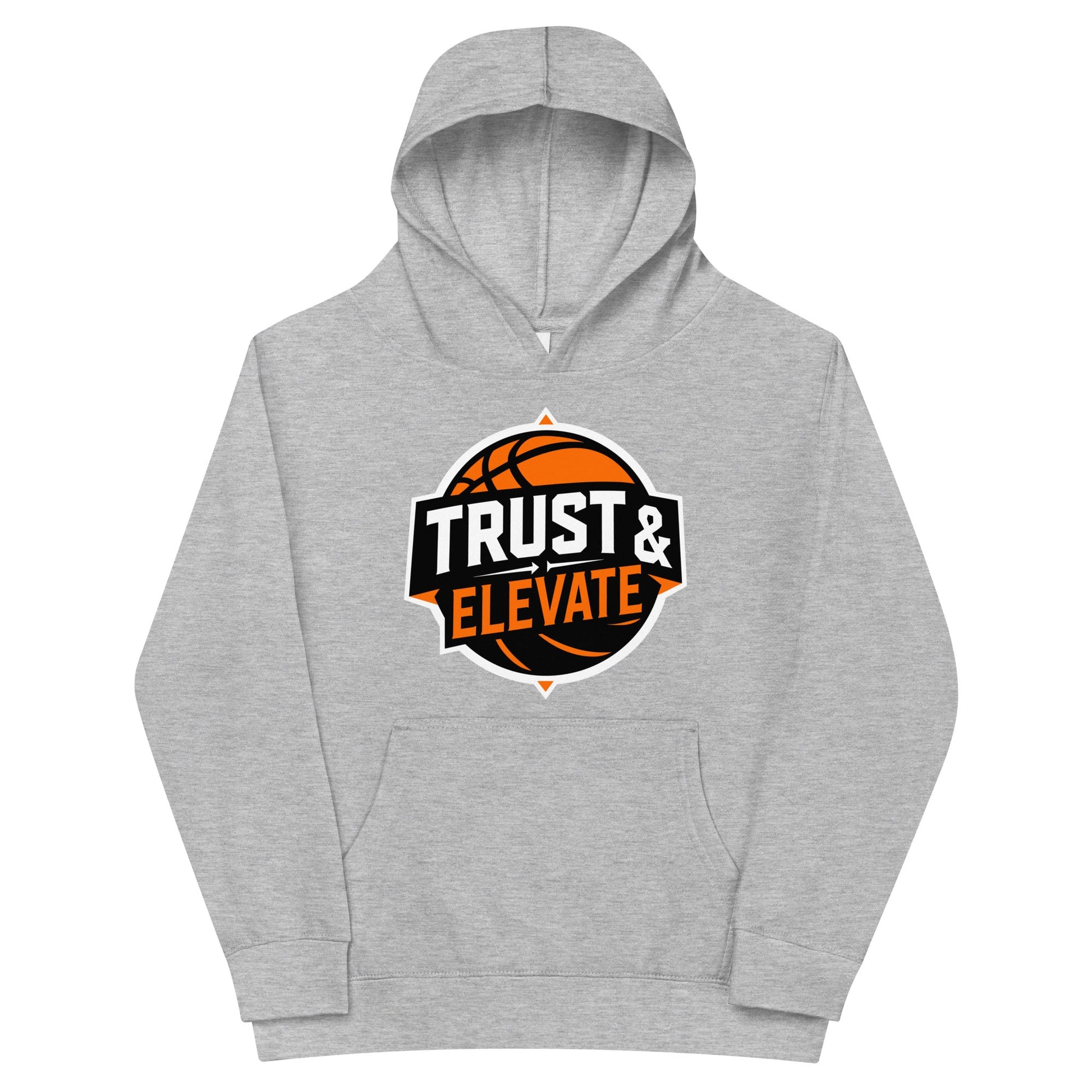 Performance | Youth Hoodie | Trust & Elevate | Athletic Logo