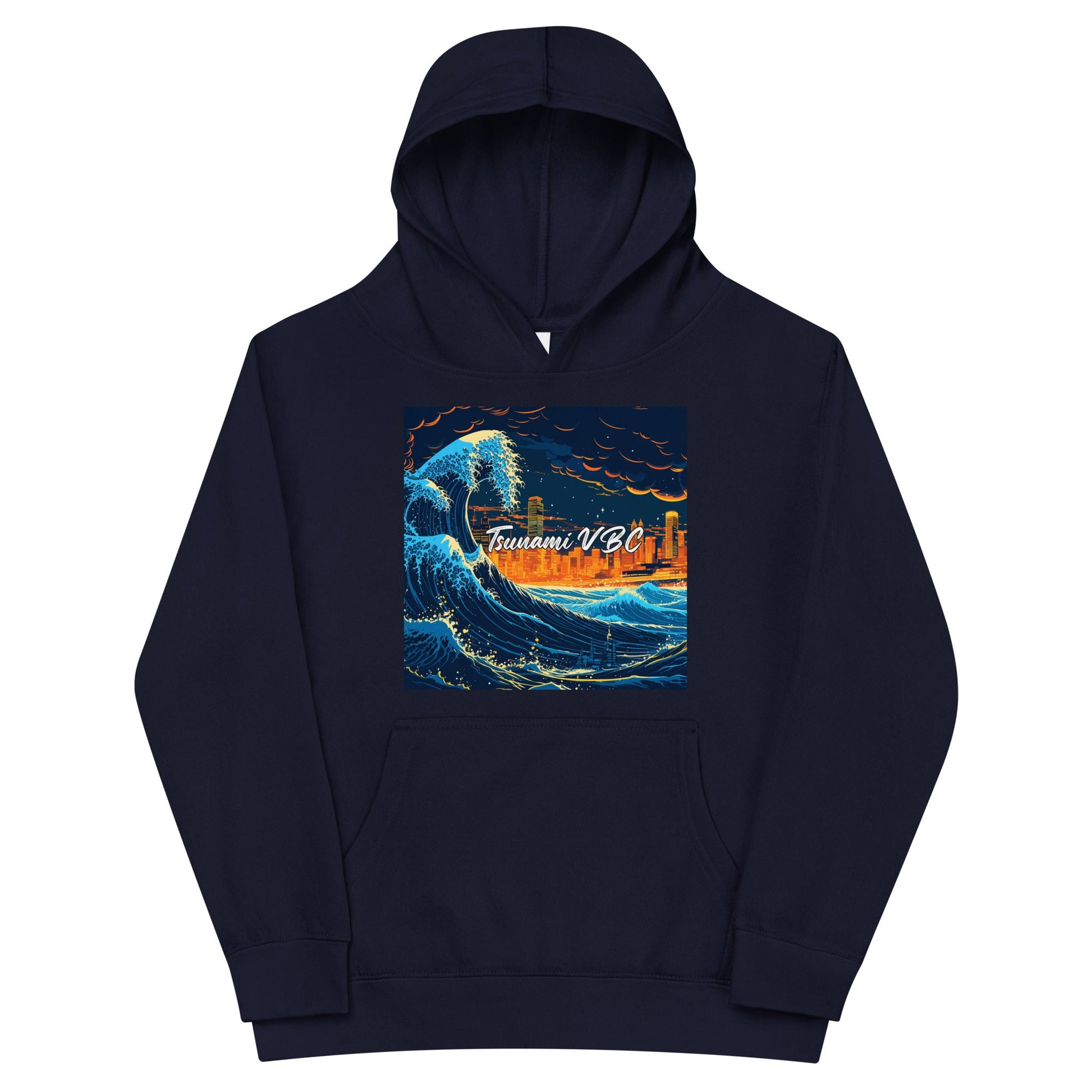 Performance | Youth Hoodie | Tsunami Volleyball Club | Glow Tide Athletics Logo