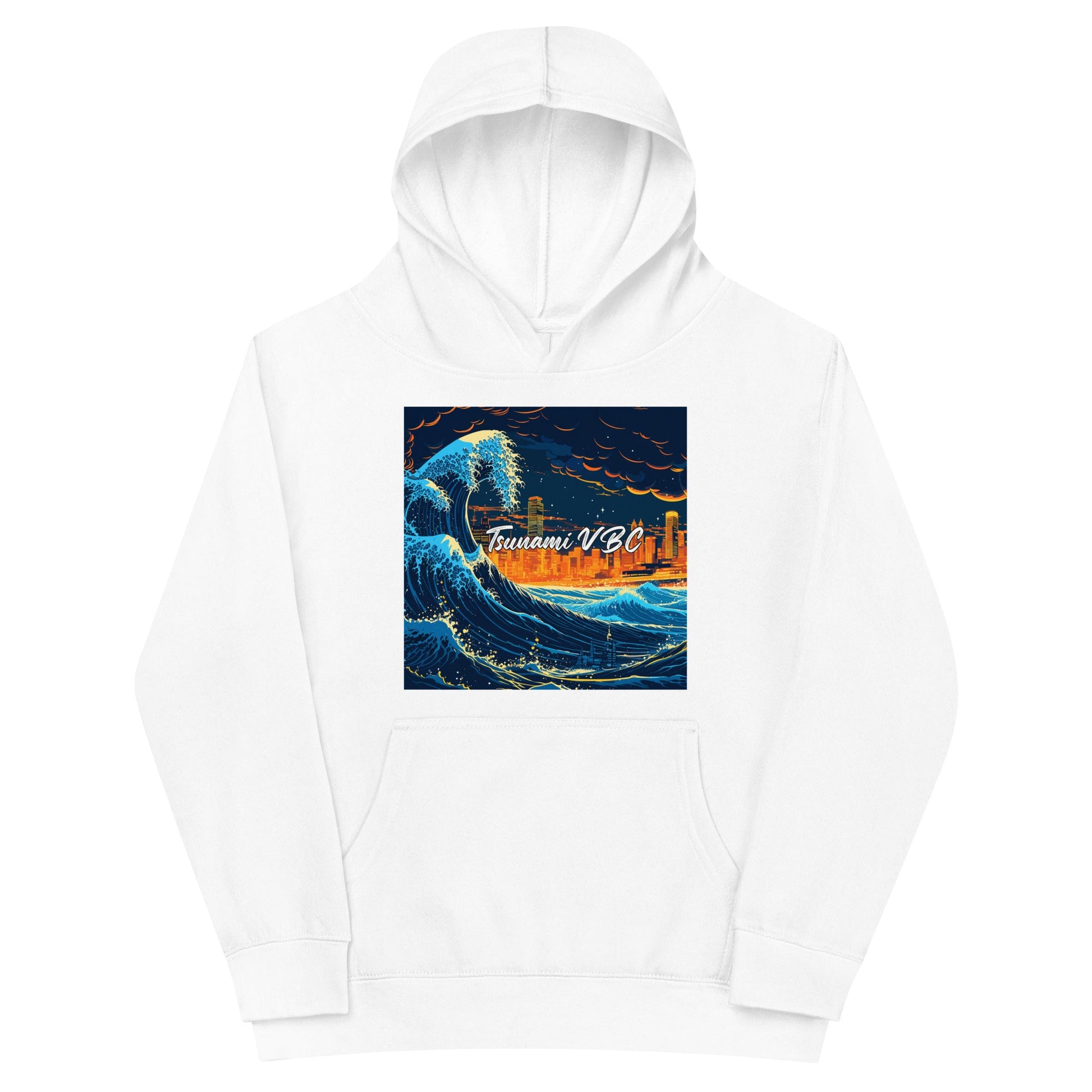 Performance | Youth Hoodie | Tsunami Volleyball Club | Glow Tide Athletics Logo
