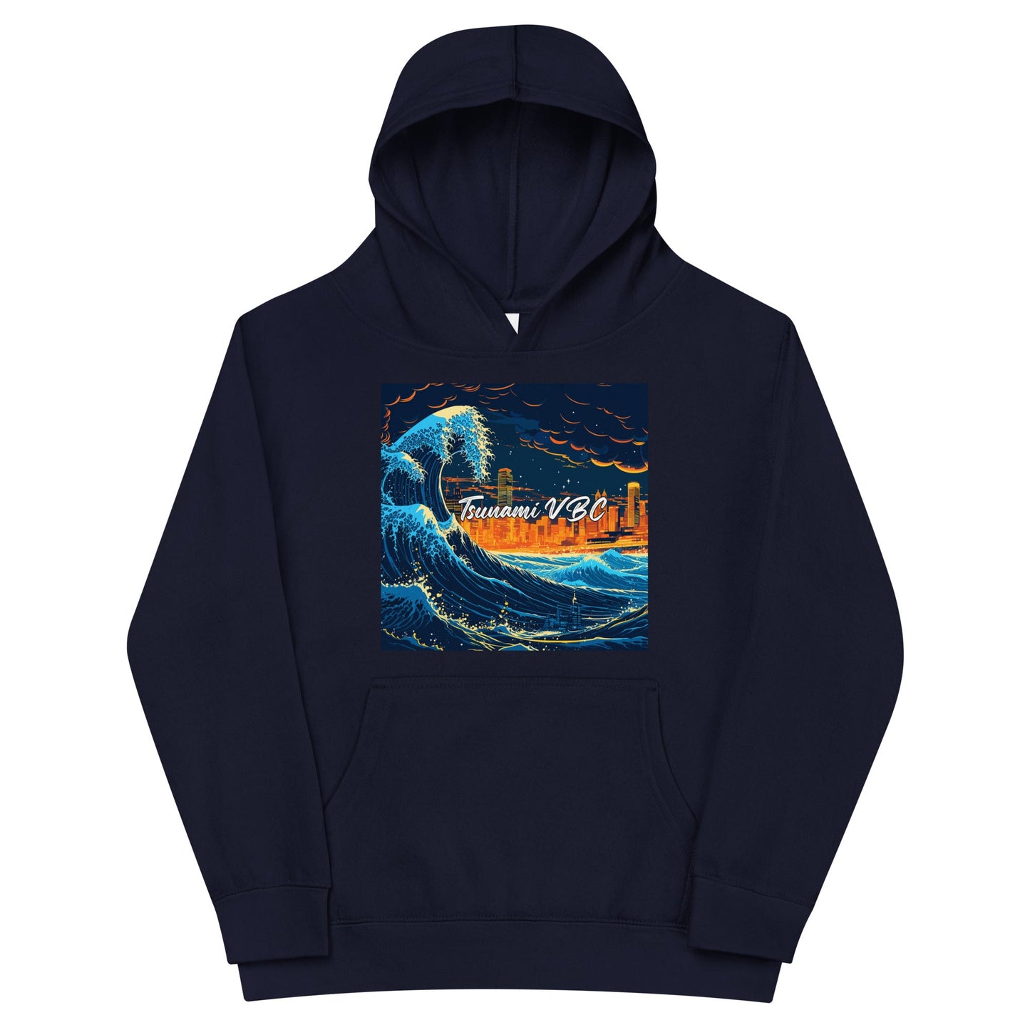 Performance | Youth Hoodie | Tsunami Volleyball Club | Glow Tide Athletics Logo