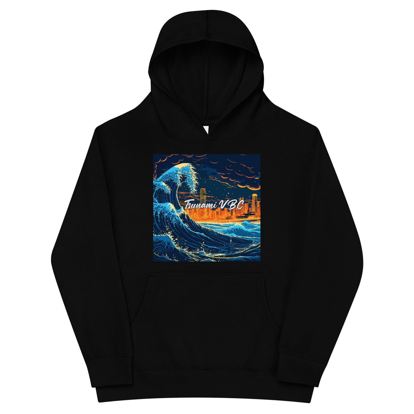 Performance | Youth Hoodie | Tsunami Volleyball Club | Glow Tide Athletics Logo