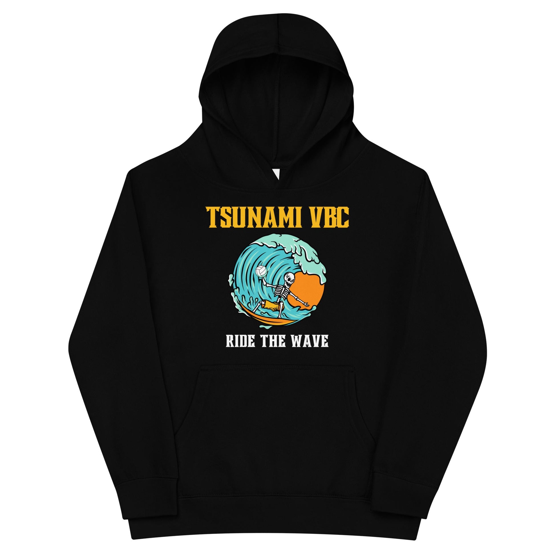 Performance | Youth Hoodie | Tsunami Volleyball Club | Surf Wave VBC Logo