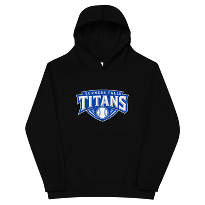 Performance | Youth Hoodie | Turners Falls Titans | Titan Crest Logo