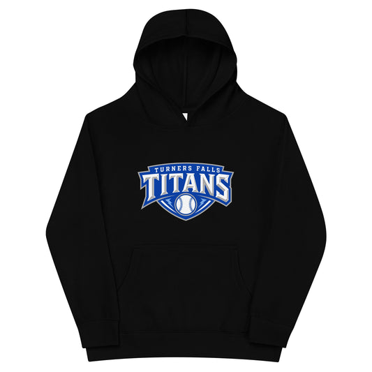 Performance | Youth Hoodie | Turners Falls Titans | Titan Crest Logo