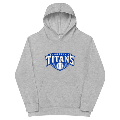Performance | Youth Hoodie | Turners Falls Titans | Titan Crest Logo
