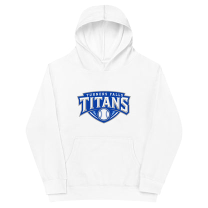 Performance | Youth Hoodie | Turners Falls Titans | Titan Crest Logo