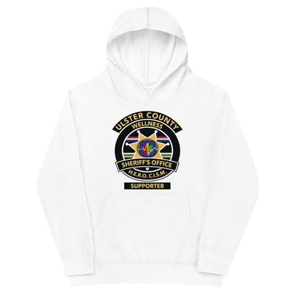 Performance | Youth Hoodie | Ulster County Sheriff's Office Wellness Division | Badge Logo