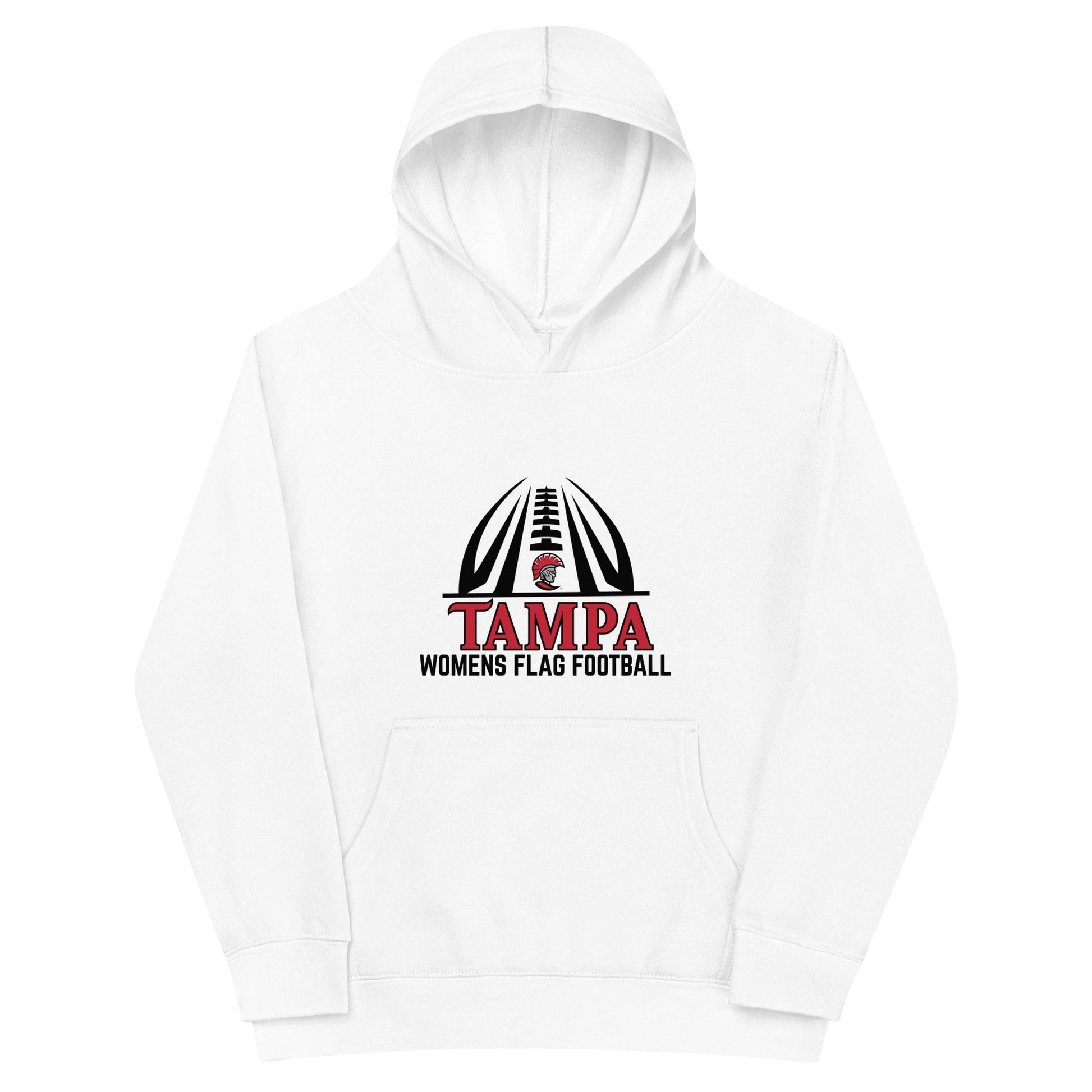 Performance | Youth Hoodie | University of Tampa Women's Flag Football | Football Logo