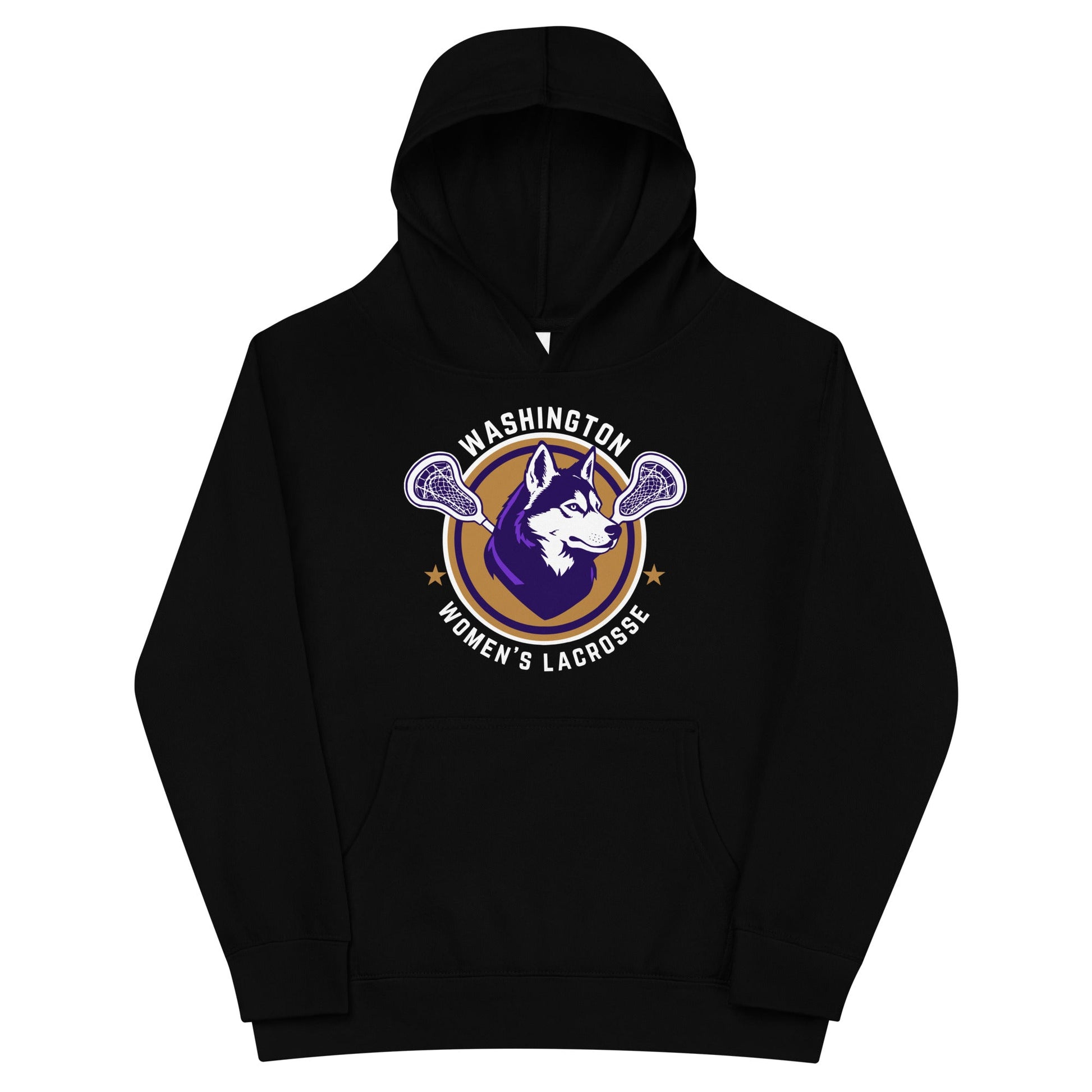 Performance | Youth Hoodie | UW Women's Club Lacrosse | Badge Logo