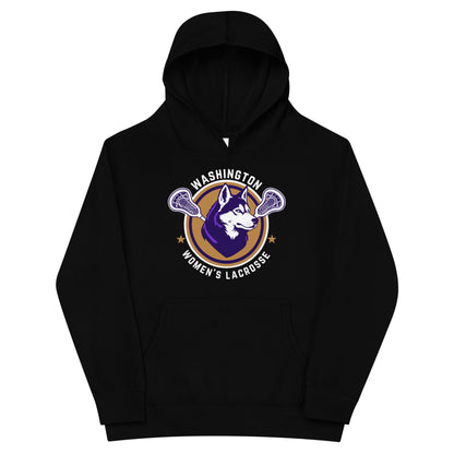 Performance | Youth Hoodie | UW Women's Club Lacrosse | Badge Logo