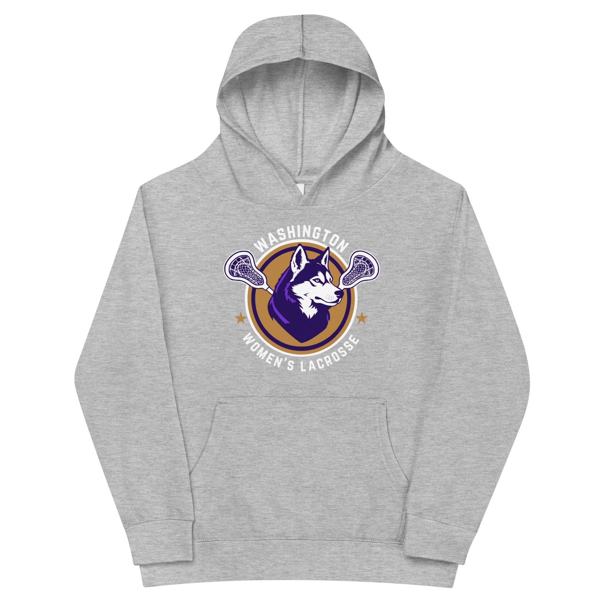 Performance | Youth Hoodie | UW Women's Club Lacrosse | Badge Logo
