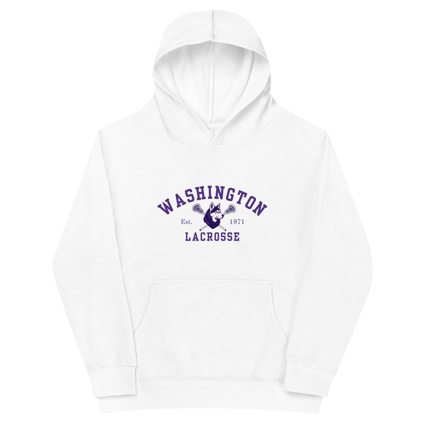 Performance | Youth Hoodie | UW Women's Club Lacrosse | Washington Lacrosse Logo