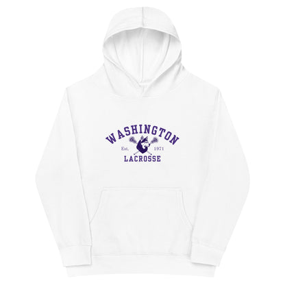 Performance | Youth Hoodie | UW Women's Club Lacrosse | Washington Lacrosse Logo