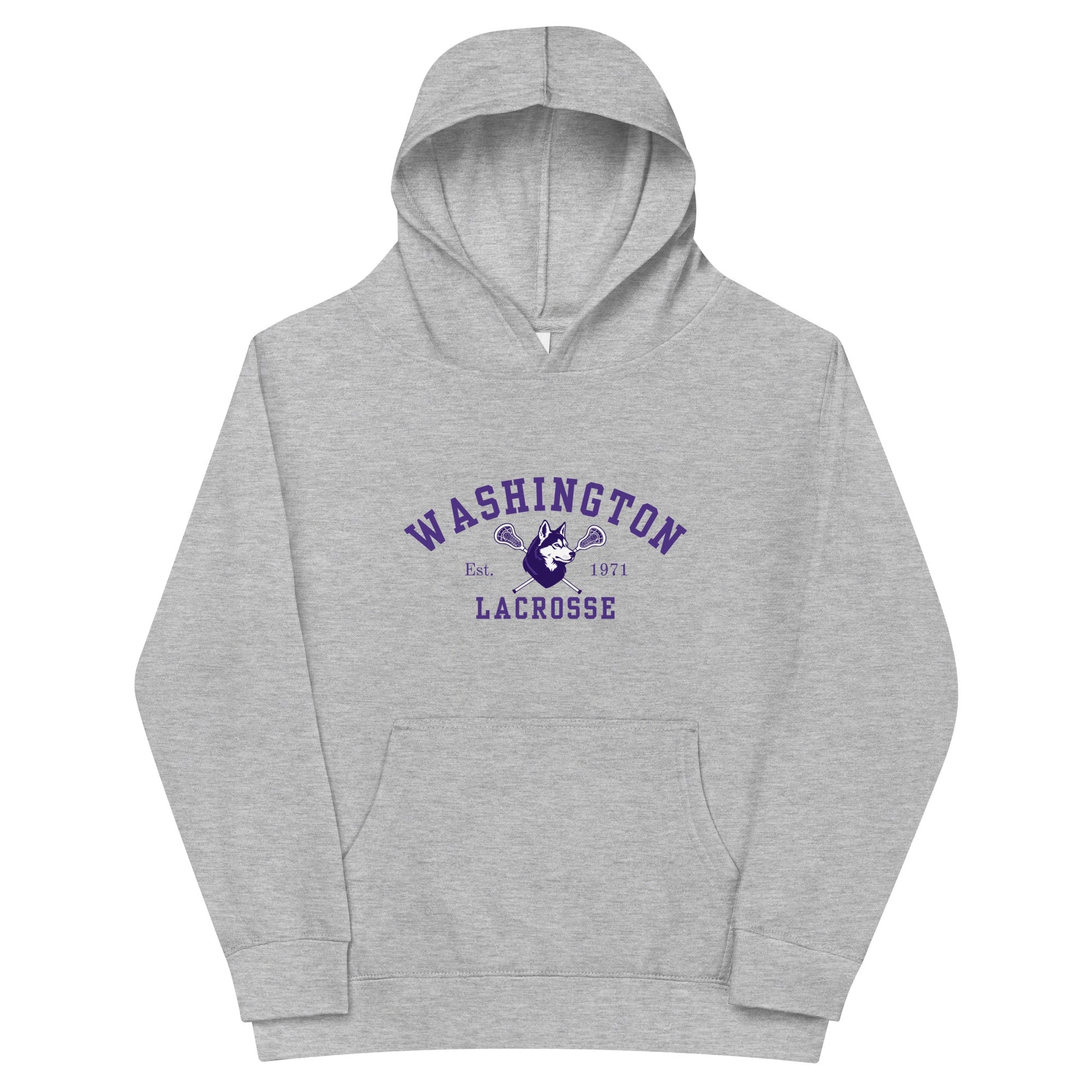Performance | Youth Hoodie | UW Women's Club Lacrosse | Washington Lacrosse Logo