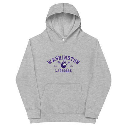 Performance | Youth Hoodie | UW Women's Club Lacrosse | Washington Lacrosse Logo