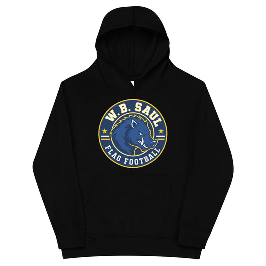 Performance | Youth Hoodie | W.B.Saul Razorbacks | Badge Logo