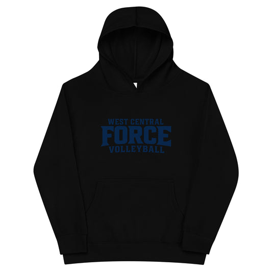 Performance | Youth Hoodie | West Central Force Volleyball | Blue Logo