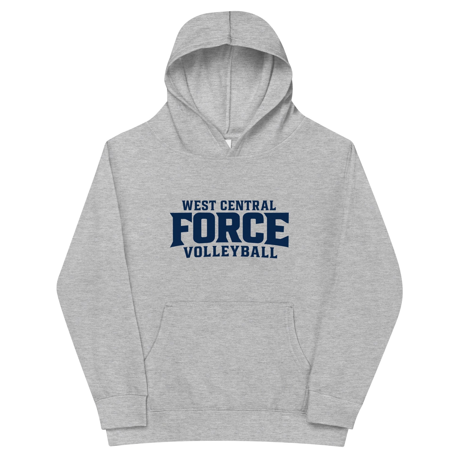 Performance | Youth Hoodie | West Central Force Volleyball | Blue Logo