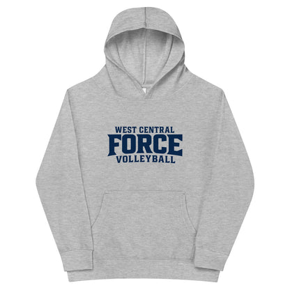 Performance | Youth Hoodie | West Central Force Volleyball | Blue Logo