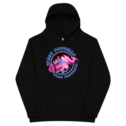 Performance | Youth Hoodie | West Potomac Flag Football | Crest Logo
