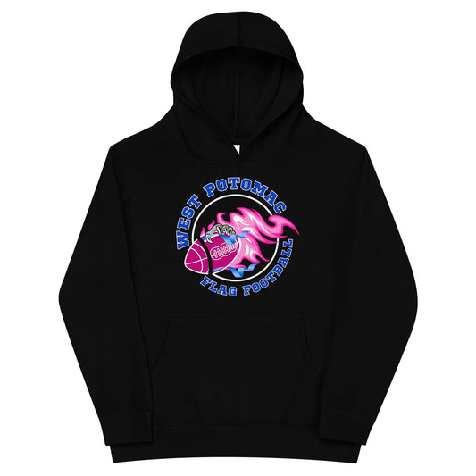 Performance | Youth Hoodie | West Potomac Flag Football | Crest Logo