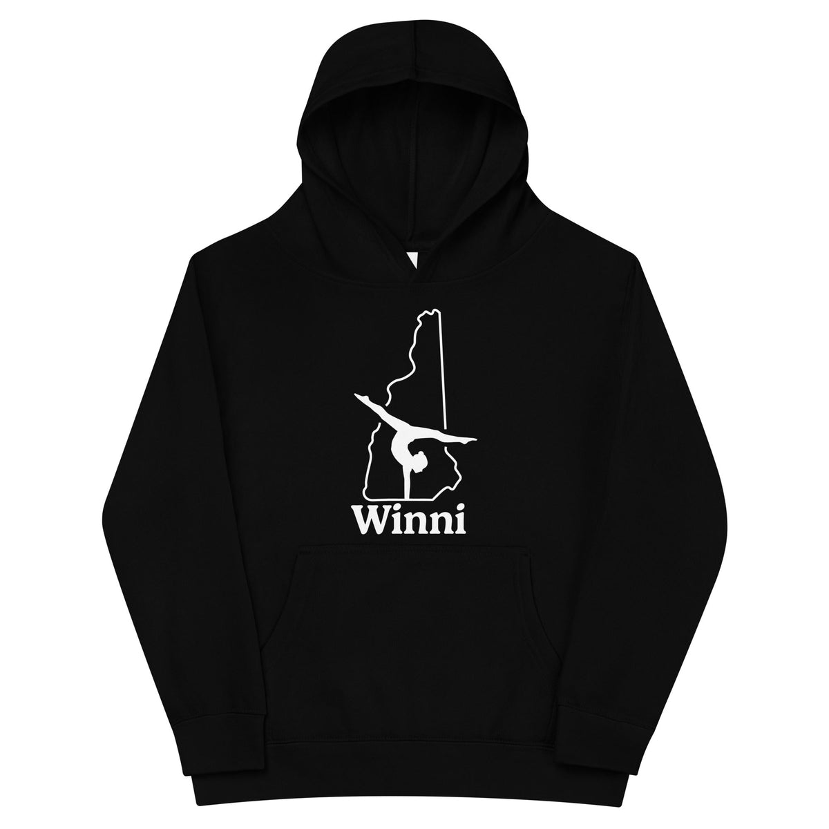 Performance | Youth Hoodie | Winni Gymnastics | NH Logo