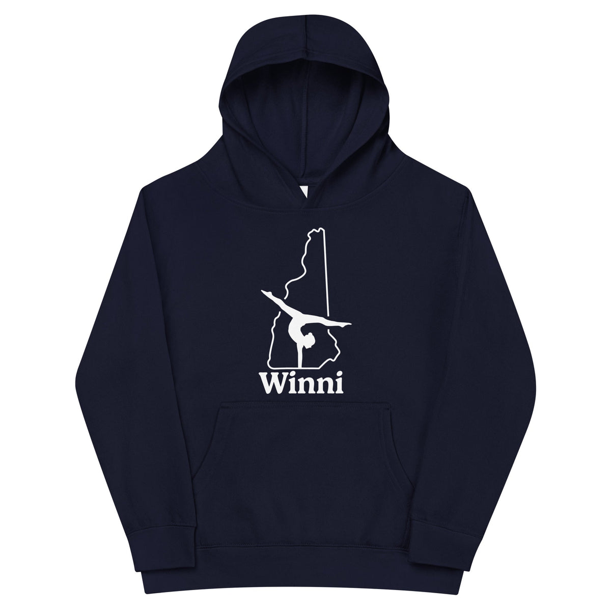 Performance | Youth Hoodie | Winni Gymnastics | NH Logo
