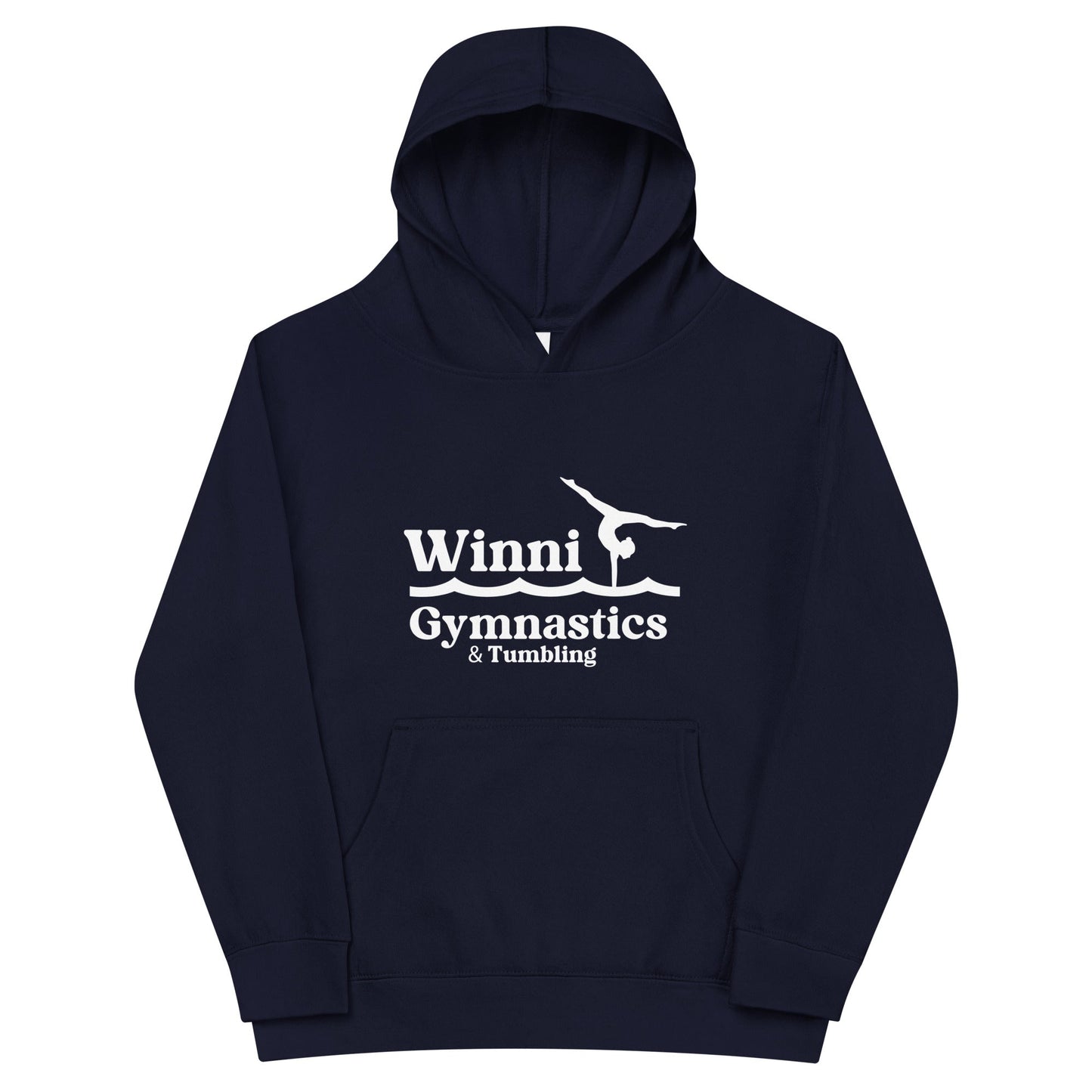 Performance | Youth Hoodie | Winni Gymnastics | Tumbling Logo
