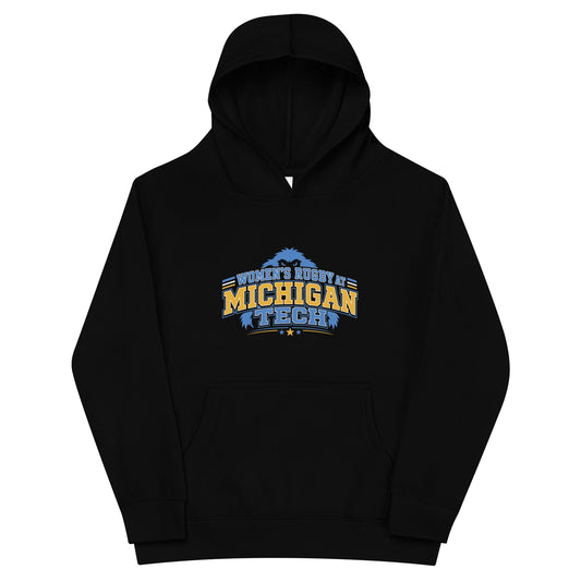 Performance | Youth Hoodie | Women’s Rugby at Michigan Tech | Varsity Crest Logo