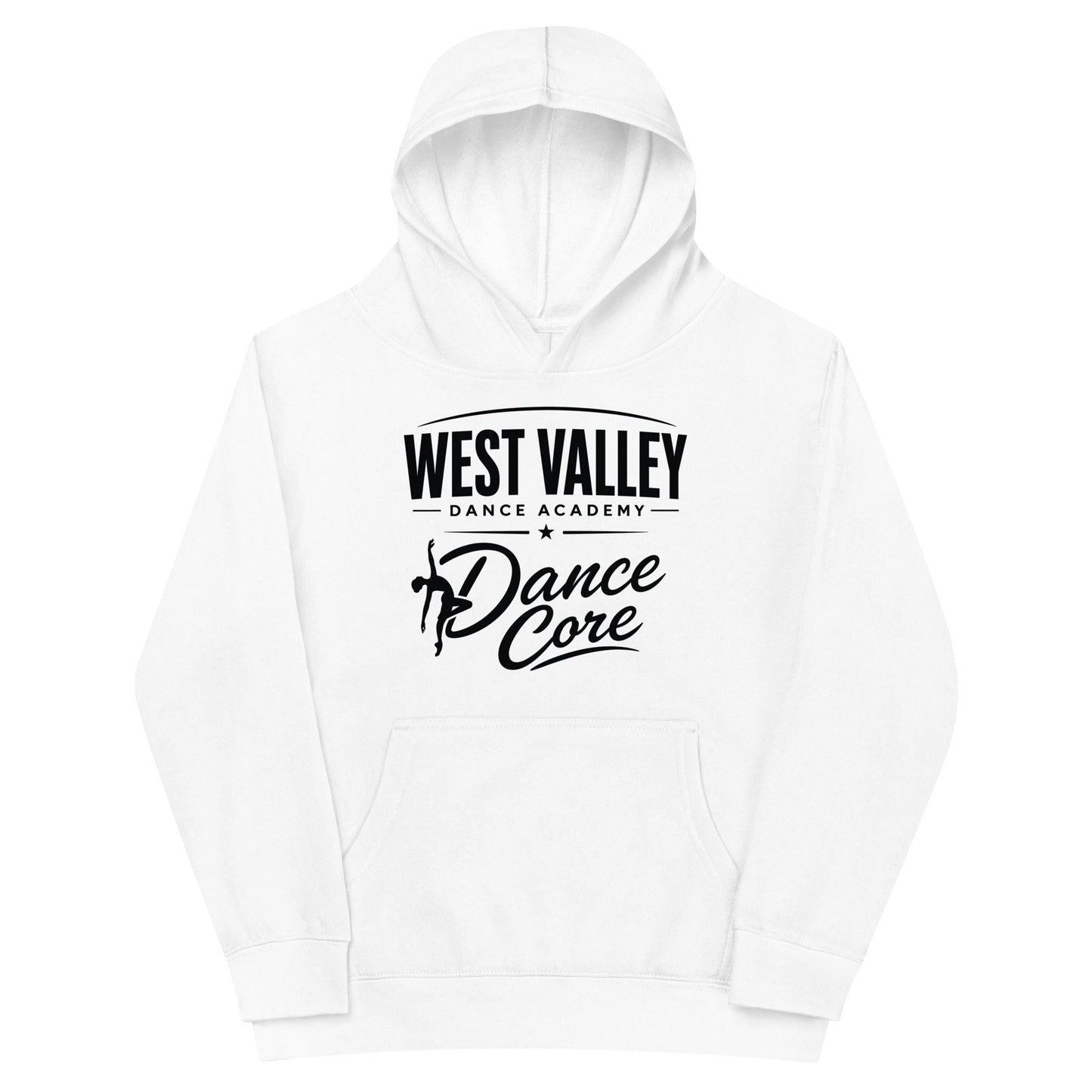 Performance | Youth Hoodie | WVDA Dance Core | Emblem Logo