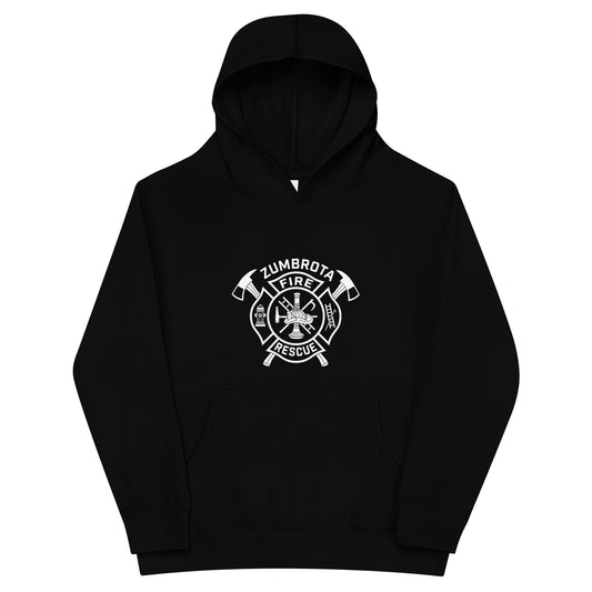 Performance | Youth Hoodie | Zumbrota Fire Department | Crest Logo