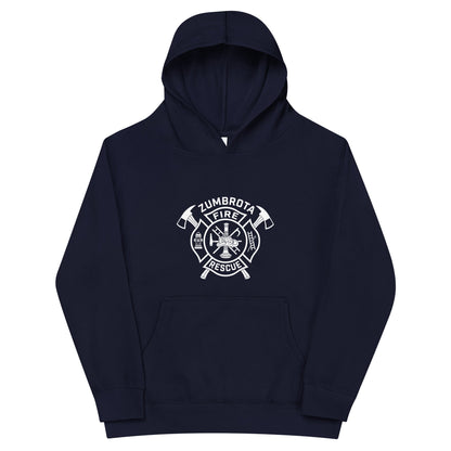 Performance | Youth Hoodie | Zumbrota Fire Department | Crest Logo