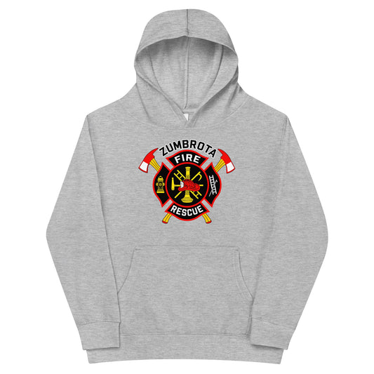 Performance | Youth Hoodie | Zumbrota Fire Department | Vanguard Logo