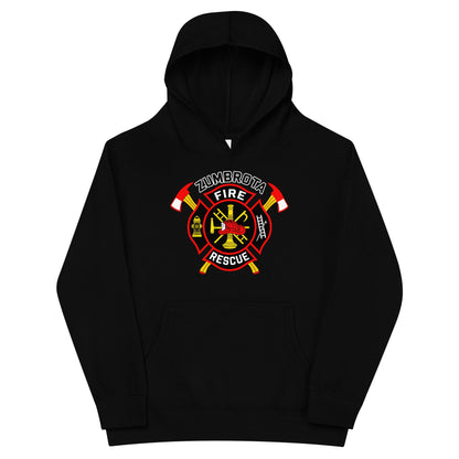 Performance | Youth Hoodie | Zumbrota Fire Department | Vanguard Logo