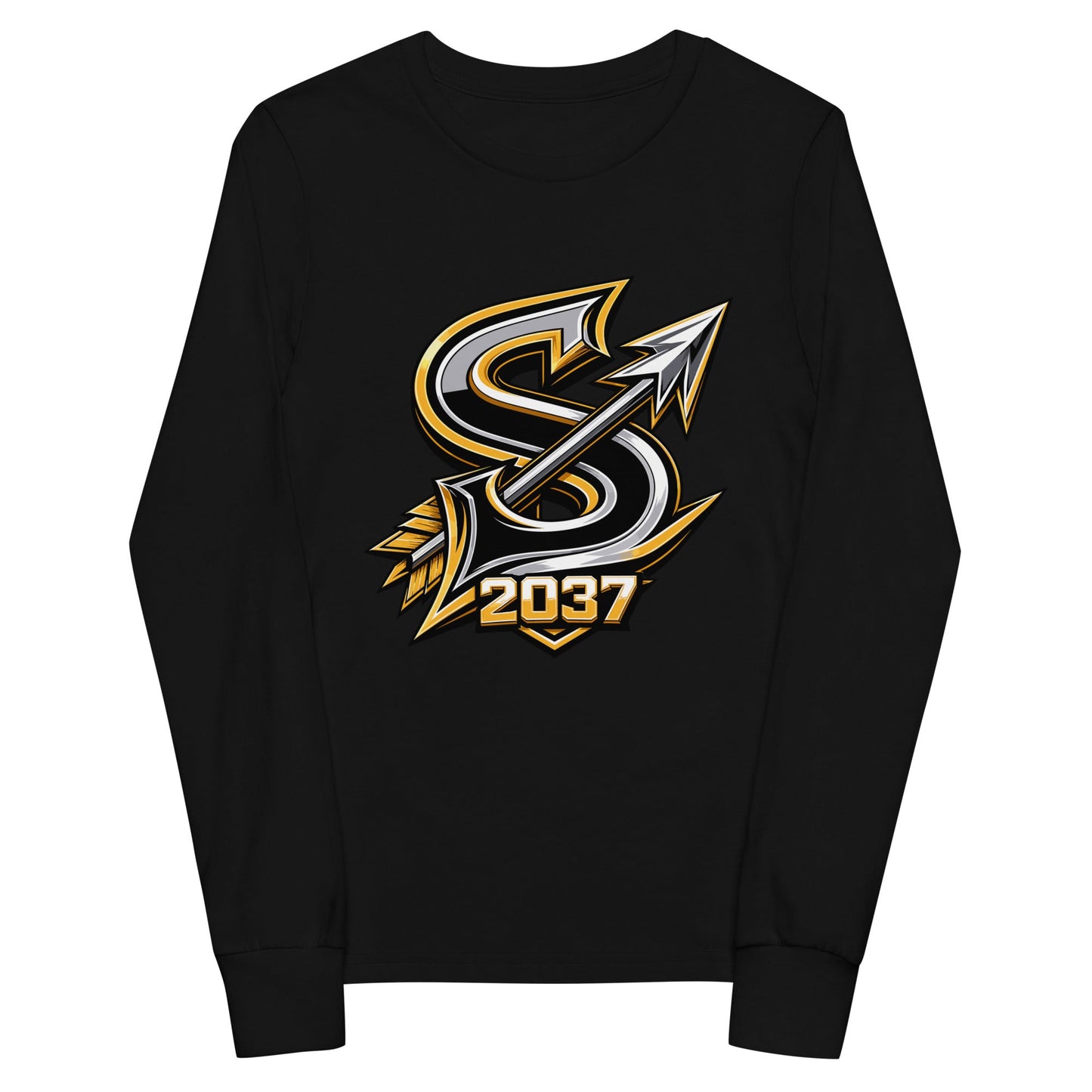 Performance | Youth Long Sleeve T-Shirt | 2037 Sachem Arrows | Arrowhead Crest Logo