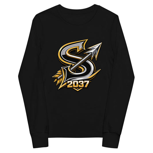 Performance | Youth Long Sleeve T-Shirt | 2037 Sachem Arrows | Arrowhead Crest Logo