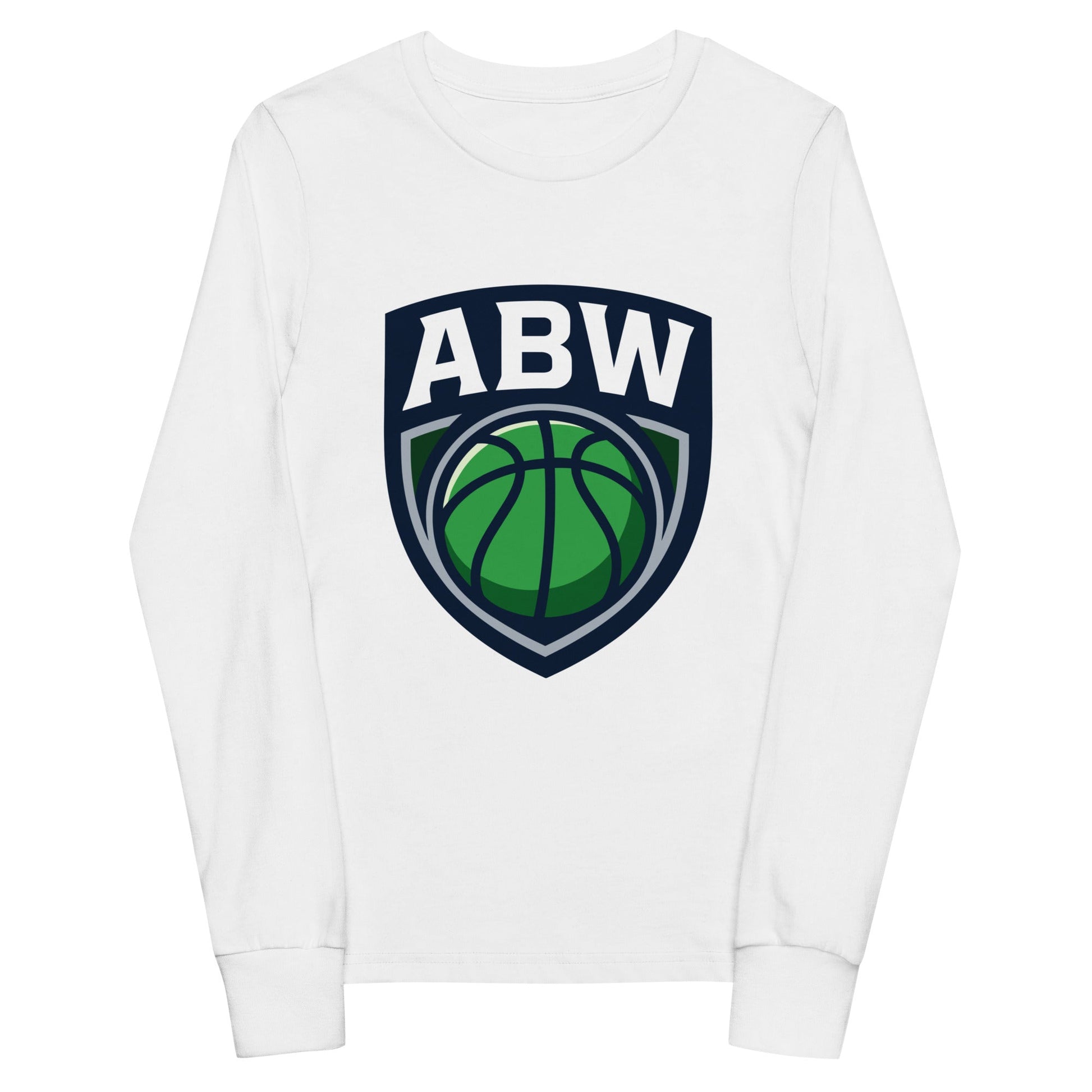 Performance | Youth Long Sleeve T-Shirt | A Better Way Basketball Program | Shield Logo