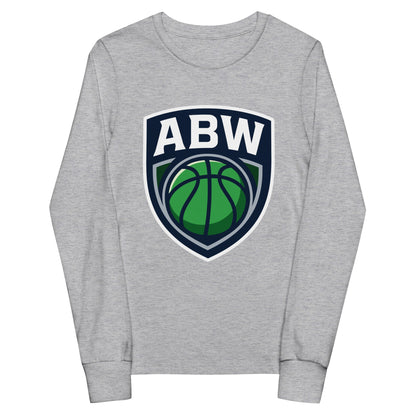 Performance | Youth Long Sleeve T-Shirt | A Better Way Basketball Program | Shield Logo