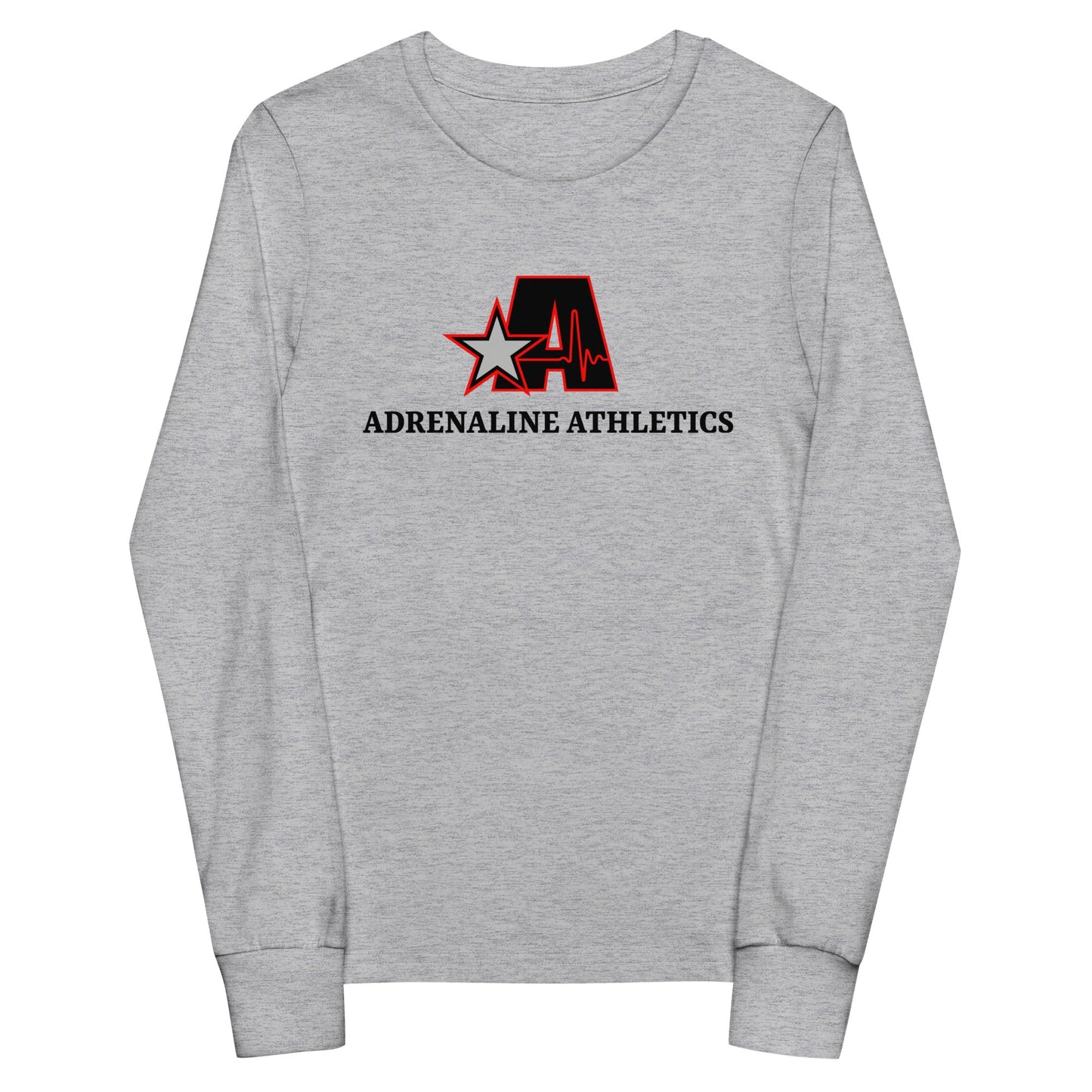 Performance | Youth Long Sleeve T-Shirt | Adrenaline Athletics | Block A Logo