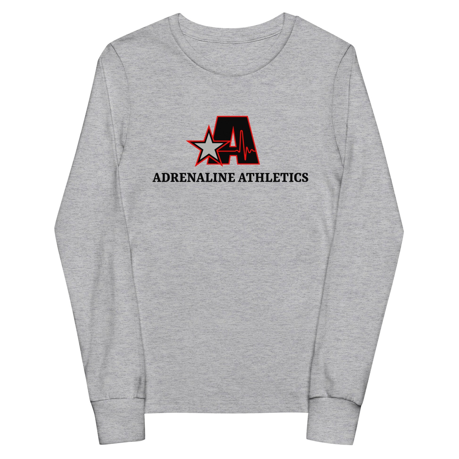 Performance | Youth Long Sleeve T-Shirt | Adrenaline Athletics | Block A Logo