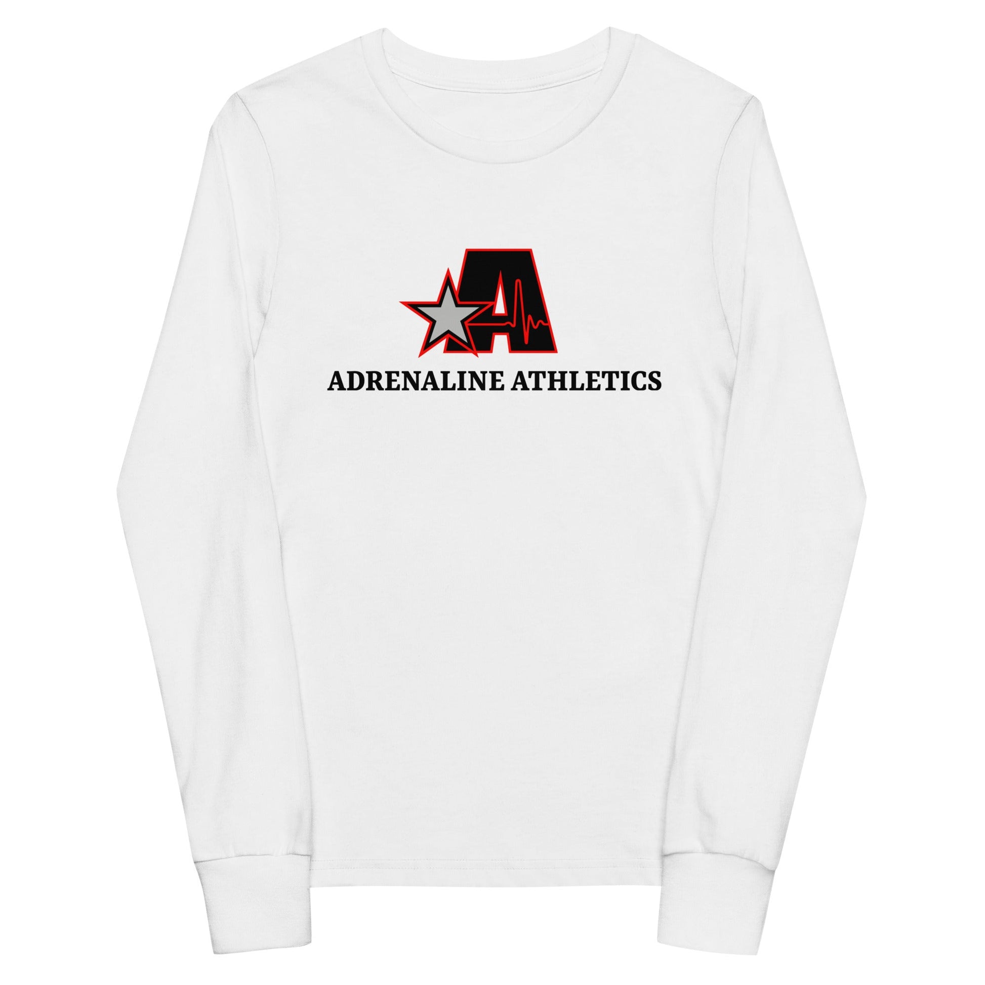 Performance | Youth Long Sleeve T-Shirt | Adrenaline Athletics | Block A Logo