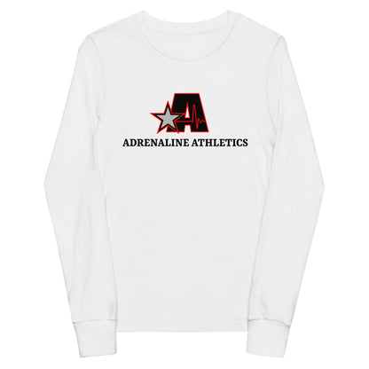 Performance | Youth Long Sleeve T-Shirt | Adrenaline Athletics | Block A Logo
