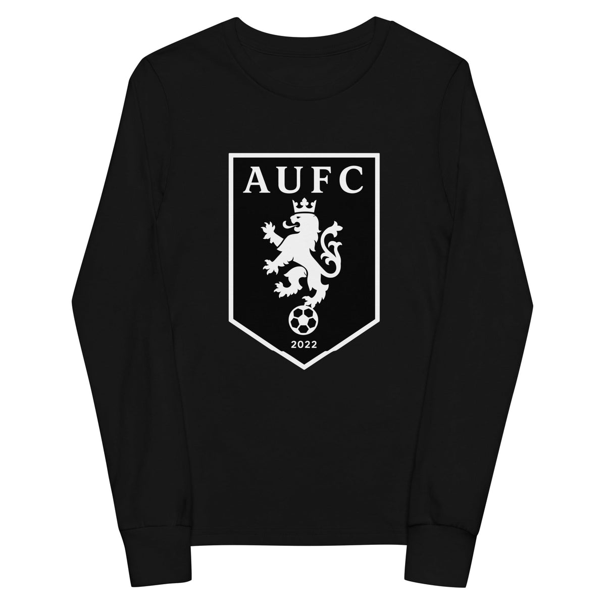 Performance | Youth Long Sleeve T-Shirt | Alexandria United FC | Crest Logo