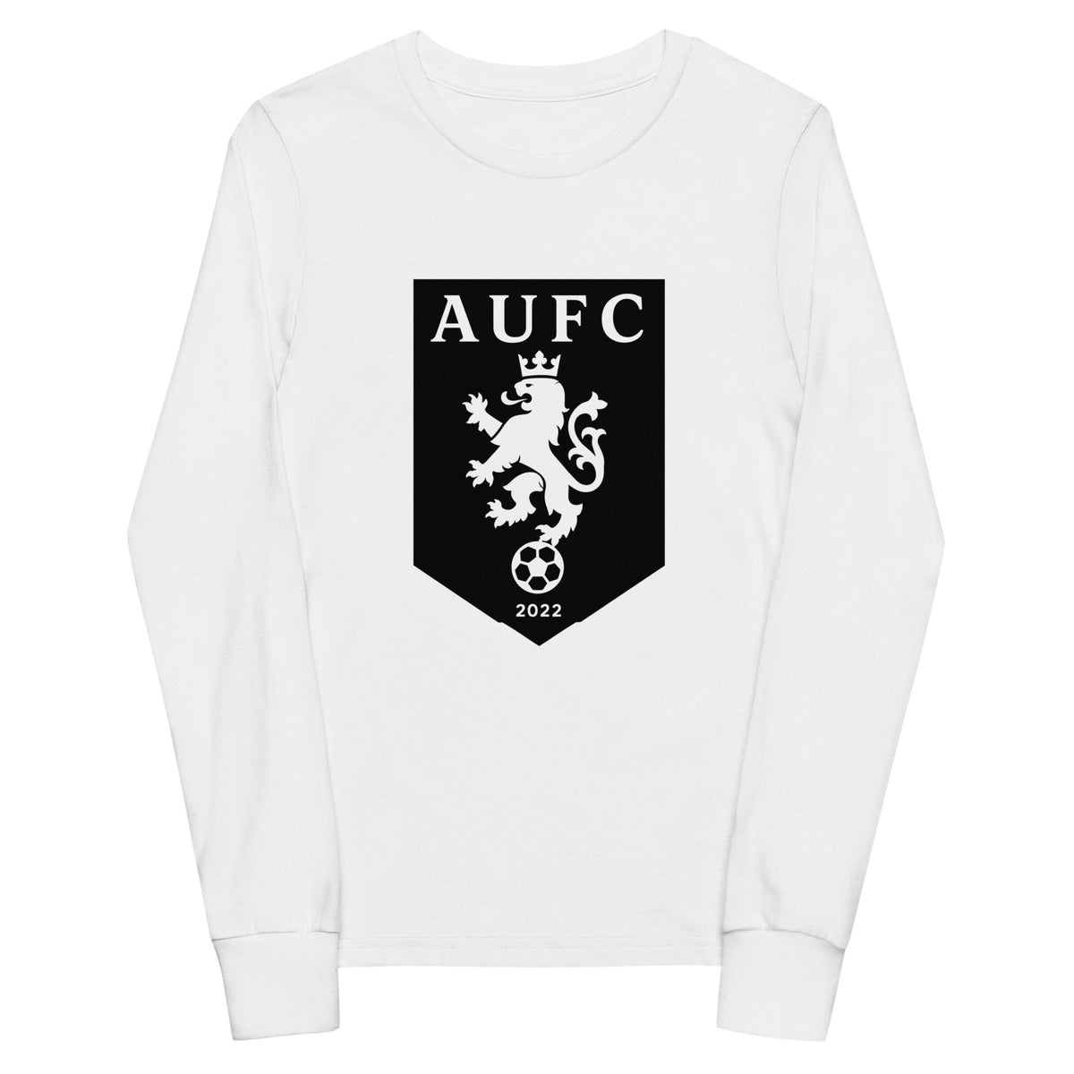 Performance | Youth Long Sleeve T-Shirt | Alexandria United FC | Crest Logo